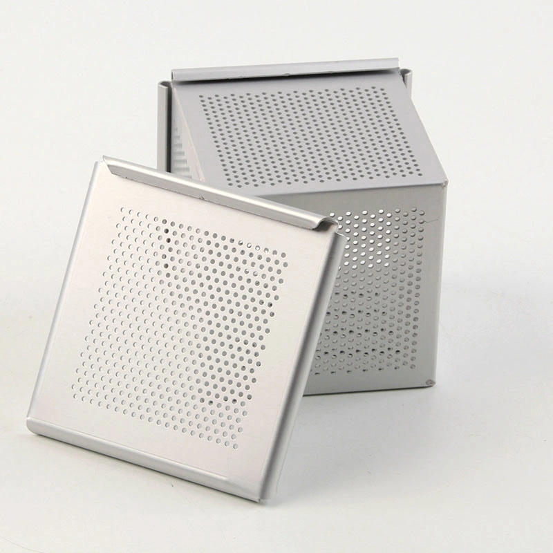 Perforated Aluminium Mini Square Cube Pullman Loaf Tin Toast Sandwich Bread Cake Baking Tin with Lid