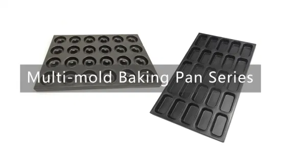 Preço de fábrica equipamento de padaria personalizado melhor mini muffin lata de bolo com revestimento de silicone